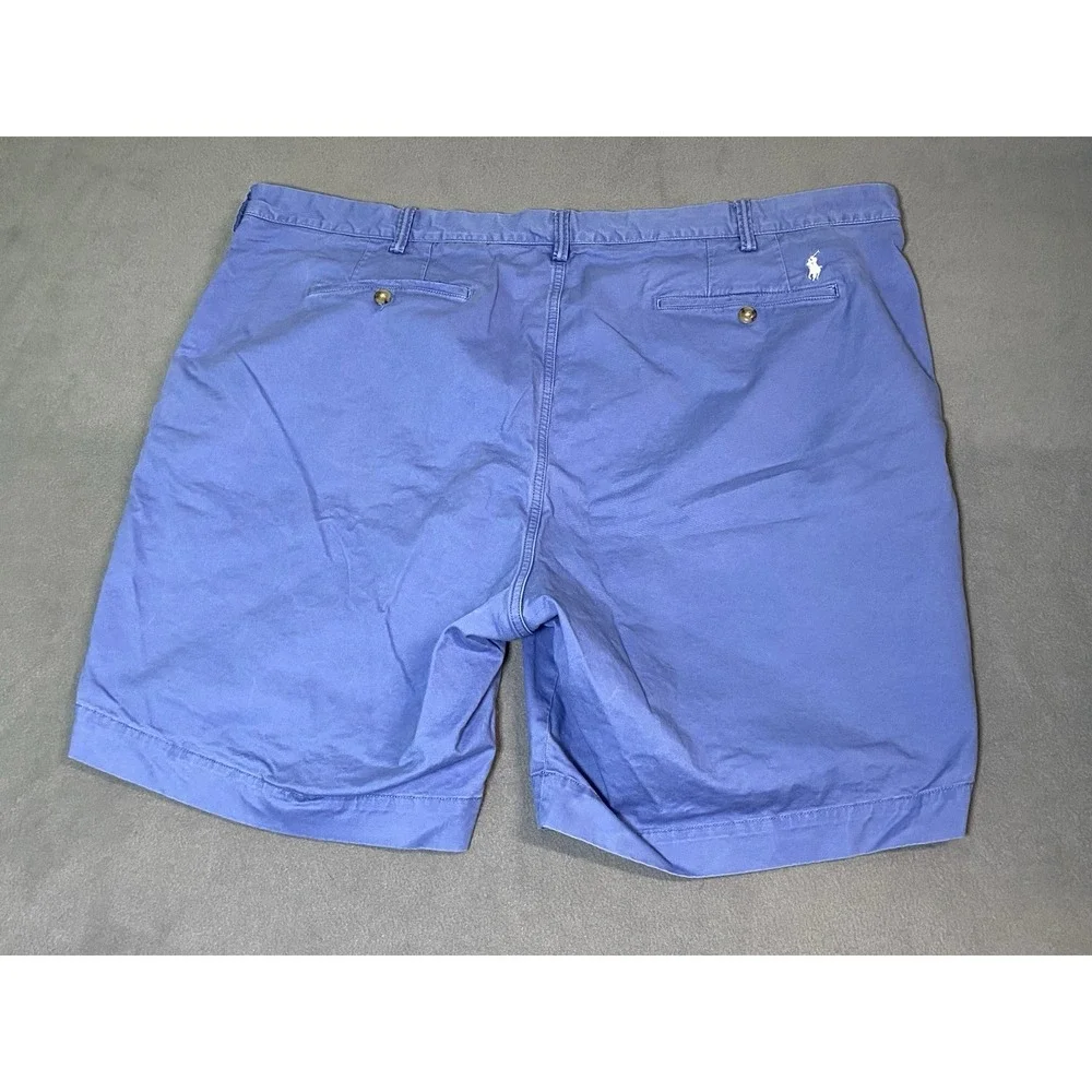 Polo Ralph Lauren Men's Blue Stretch Chino Shorts Classic Fit 9